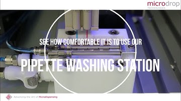 Pipette washing station for Autopipette AD-K-901