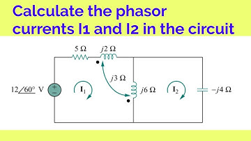 Find I1 and I2|| magnetically coupled circuit