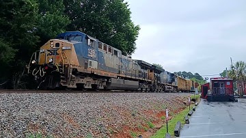 CSXT 139 Leads CSX Train M280 On The CN&L Subdivision At Chapin SC