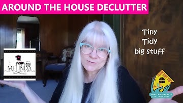 TINY TIDY: AROUND MY HOUSE DECLUTTER_BIG STUFF /collab with @TheHelpfulHome/#tinytidytuesday #poem