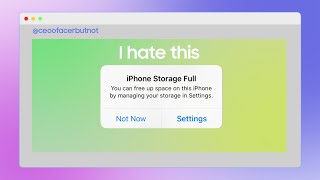 iPhone STUCK IN A BOOTLOOP DUE TO FULL STORAGE? How to fix it without losing data!#storytime