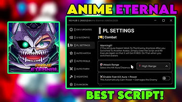 [FREE] Anime Eternal Script | Auto Farm, Auto Quest, Auto Stars, Auto Dungeon Raid | ALL EXECUTORS