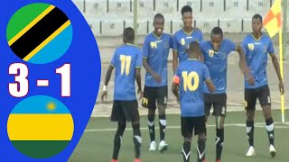 Tanzania vs Rwanda  3 - 1 - All Goals & Highlights CECAFA ( MEN’S U17 ) Championship 2020