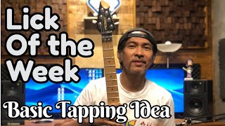 Lick Of The Week 8  Ide Basic Untuk Tapping