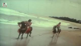 Malayalam Actress Deepa Unnimary Riding A Horse In A Clical Dress