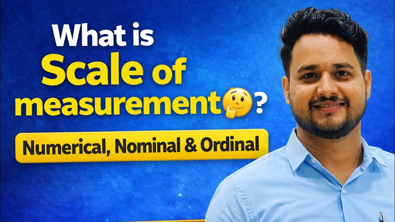 #2 UGC NET Economics | Scale of measurement| Statistics | Econometrics | The Classroom Shiksha