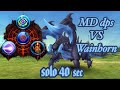Toram Online MD dps solo vs Wainhorn 