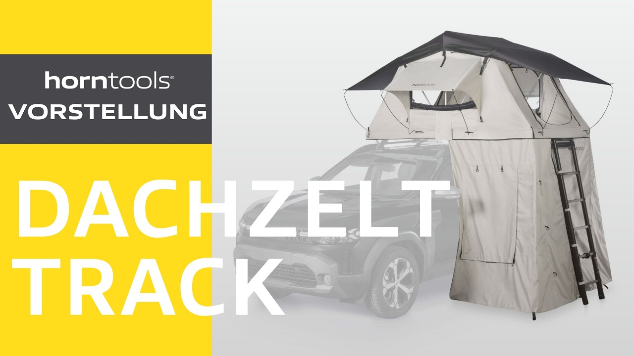Dachzelt Track für 2 Personen - 130 cm – Video