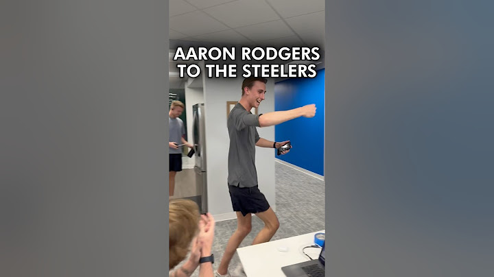 REACTION: AARON RODGERS TO THE PITTSBURGH STEELERS! #nfl #shorts Steelers News