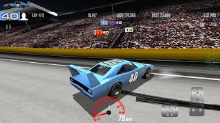 Plymouth SuperBird crashes(but both times I saved it)-Stock Car Racing screenshot 1