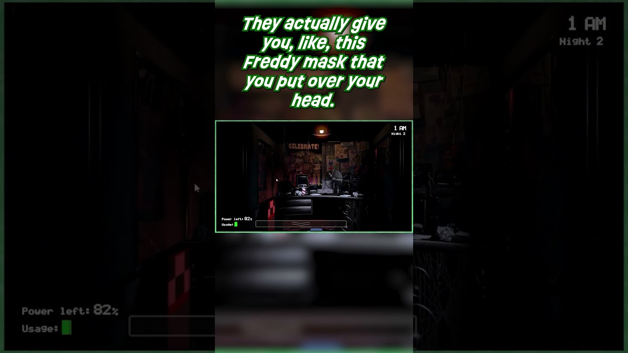 Overconfident Security Guard #comedy #thegamecast #fnaf #fivenightsatfreddys #letsplay