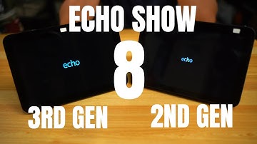 Amazon Echo Show 8 2nd gen vs Amazon Echo Show 8 3rd gen