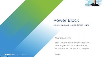 PowerBlocks - VMware vRNI para NSX-T