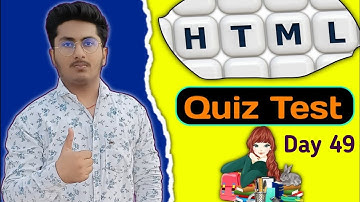 Html Quiz Test For Students | Html Exam 2022  For Students | Html Practice Quiz Comption