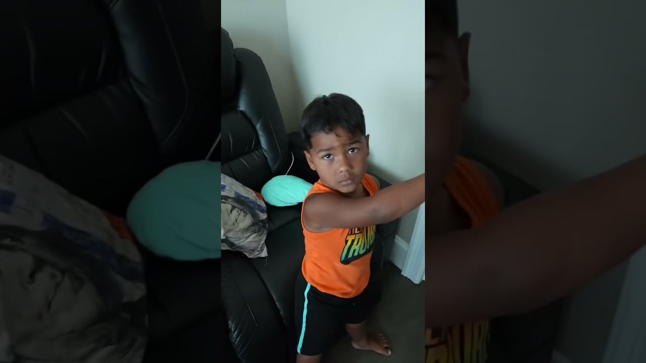 Son Tells Mom And Dad That He Saw Something Scary In His Closet Then This Happened Shorts