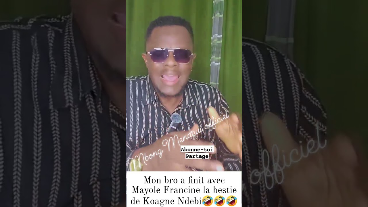 Mon bro a finit avec Mayole Francine la bestie de Eto'o 🤣🤣(🔔ABONNE-TOI, Like & Partage 👇🏾👀👍🏽)