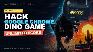 Hacking Google Chrome Dino Game For Unlimited Score