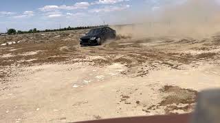 Stock lexus is300 doing donuts