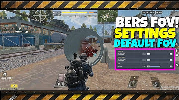 THIS DEFAULT FOV SENSITIVITYHELPS TO IMPROVE YOURAIANACURACY IN BATTLE ROYAL| CODM