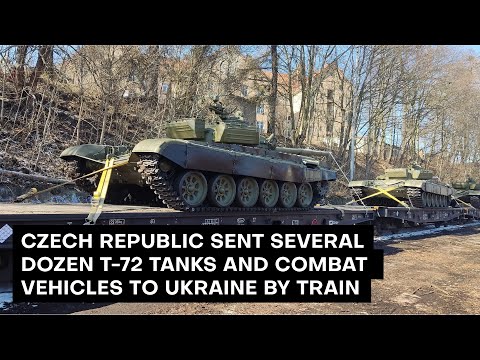 Ex-Soviet heavy armored spotted being moved from Czech Republic to Ukraine