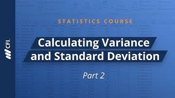 Variance & Standard Deviation | Statistics Course Part II