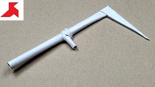 DIY - How to make a SCYTHE from a4 paper