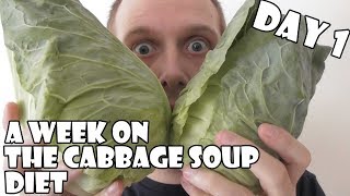 A Week On The Cabbage Soup Diet DAY 1