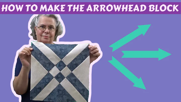 How to Make the Arrowhead Quilt Block - #ThursdayT...