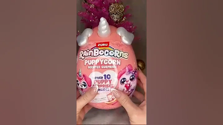 RAINBOCORNS SCENTED SURPRISE EGG ASMR Toys Unboxing  #asmr #unboxing #egg #cute #toys #zuru #unicorn