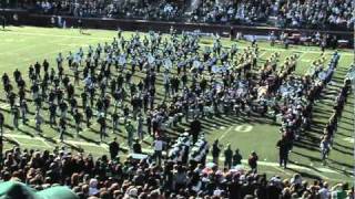 Ohio University Marching 110 & 110 Alumni Band - Train of Thought - Homecoming 2010