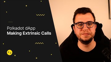Building a dApp with polkadot.js, React and Typescript: 5 - How to make extrinsic calls