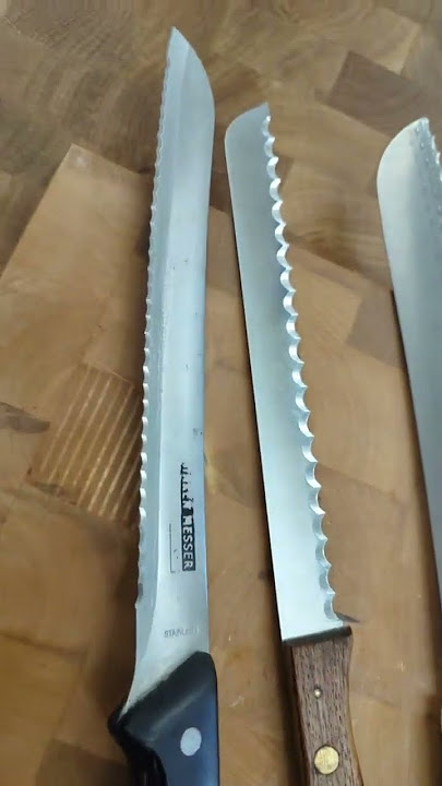 How to sharpen bread knife — TSPROF
