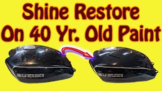 '82 Suzuki GS650 Project - How to Restore Shine on Old Oxidized Paint Motorcycle Tank, Car, or Truck by Mark Jenkins 1,347 views 1 year ago 12 minutes, 59 seconds