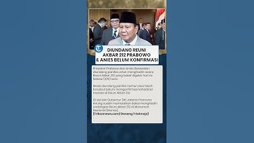 Jelang Reuni 212 di Monas, Pramono Anung Siap Hadir, Prabowo dan Anies Belum Jawab