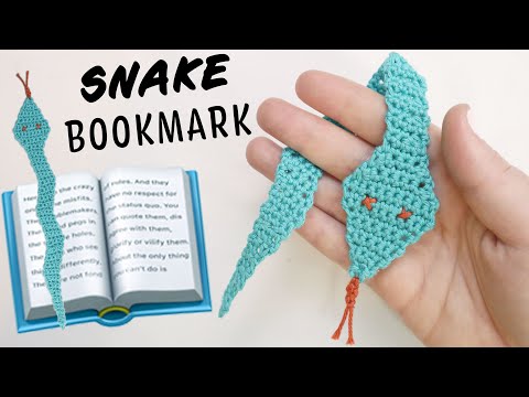 How to Crochet the Book Lovers Bookmark 