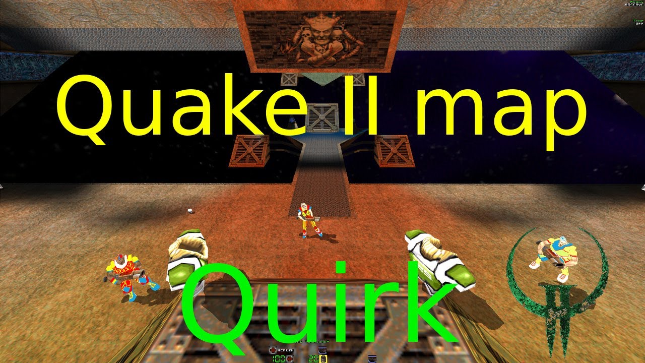 Quake2 map - Quirk - YouTube