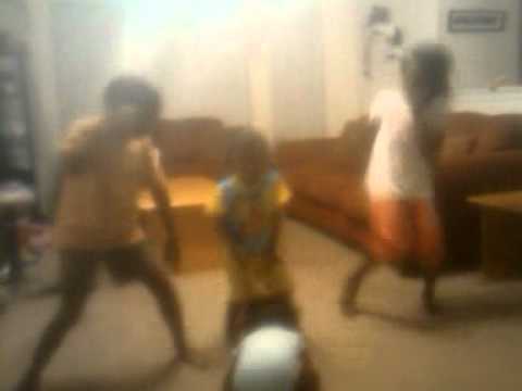 Kids dancing to look at me now