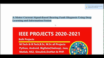 A Motor Current Signal Based Bearing Fault Diagnosis Using Deep Learning and Information Fusion