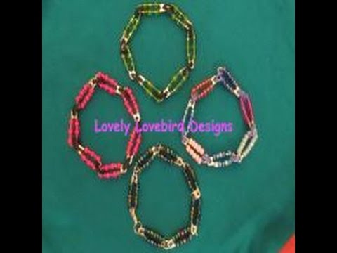 Make Your Own Beautiful Safety Pin Bracelets in 4 Fun Steps  Craft  projects for every fan