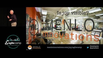 AgileCamp 2017 Northwest: "Build a Workplace People Love - Just Add Joy"