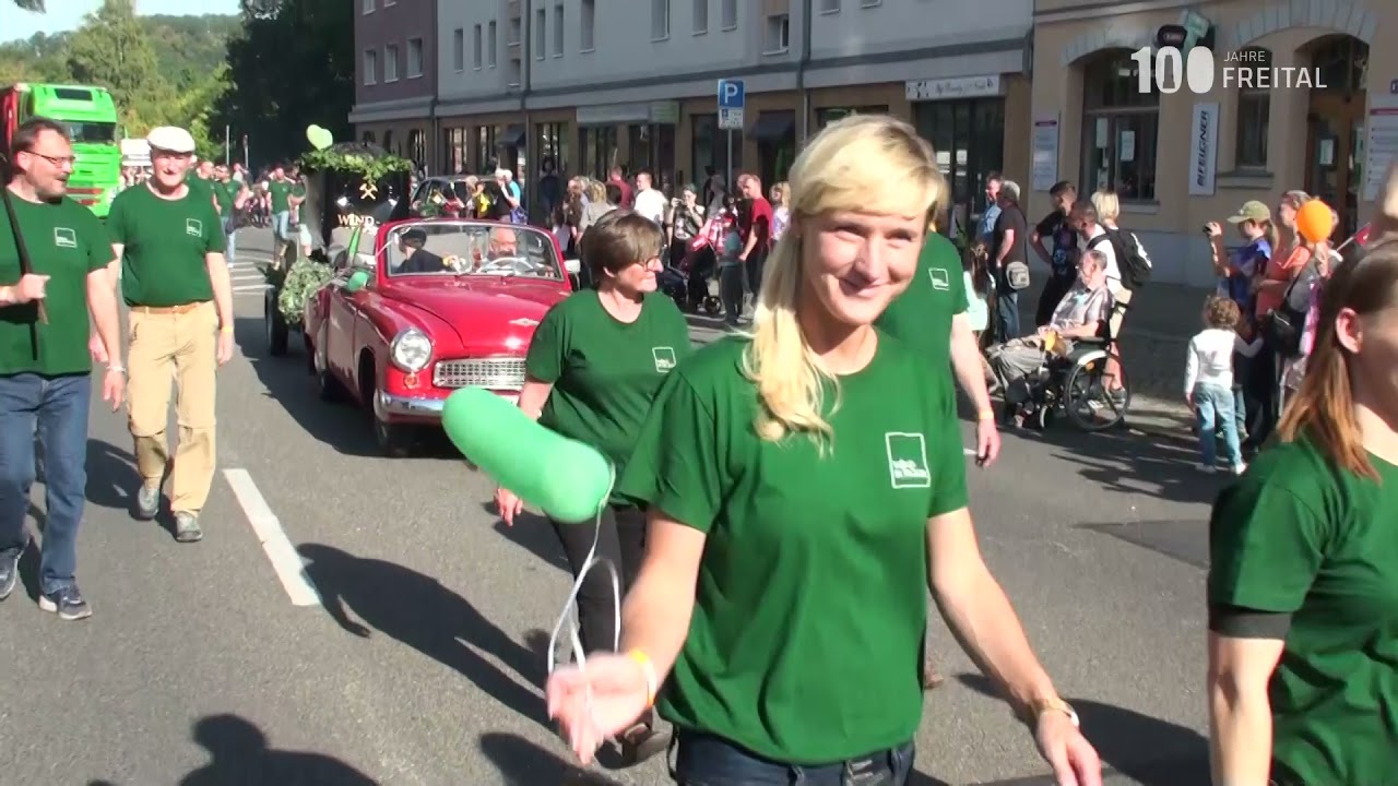 100 Jahre Freital: Festparade