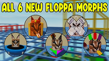 UPDATE - How To Find ALL 6 NEW FLOPPA MORPHS in Find The Floppa Morphs