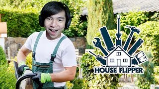 Membuat Taman Bunga - House Flipper Indonesia