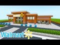 Minecraft Tutorial: How To Make A Walmart "2020 City Tutorial" PART 1