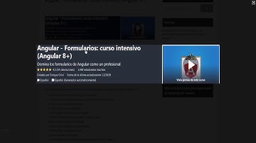 Angular - Formularios: curso intensivo (Angular 8+)
