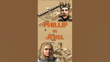 Phillip vs Jewel | Stronghold Crusader: DE #strongholdcrusader #gameplay #rts #fireflystudios