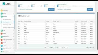 How to view a student in Softify school management system. screenshot 4