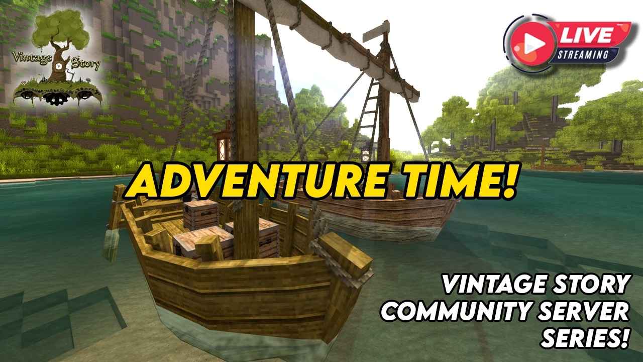 Let's Explore Some Ruins! [VOD] | Vintage Story Custom Community Server | (Cozy/Chill)