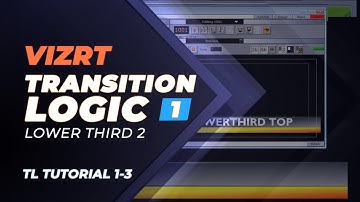 Vizrt Transition Logic Lower Third Tutorial