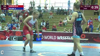 Qual. Ww - 72 Kg N. Strzalka Pol Df. A. Rojnic Cro, 6-0